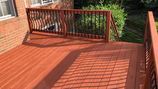 deck staining evanston il