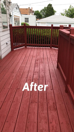deck staining kenillworth