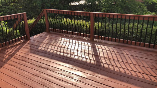 deck staining wilmette